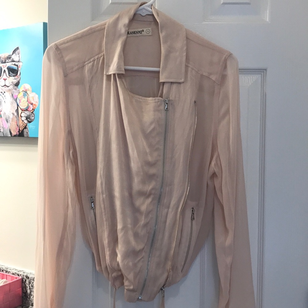 Blank Nyc small sheer jacket